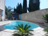 SOLLIES-PONT : Maison de type 6, jardin de 315 m² avec piscine et garage